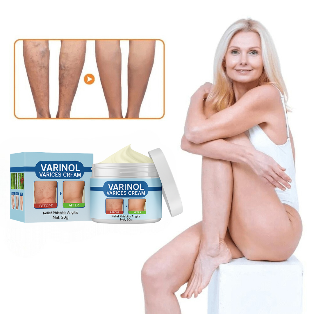 Varinol™ Crème Anti-Varices | Vos varices s'estompent dès la première application !